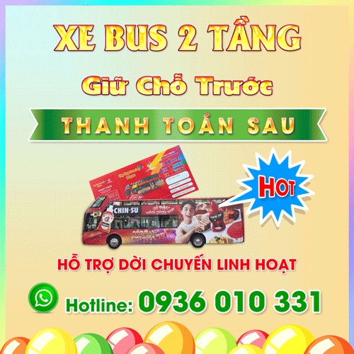 Xe Buýt 2 Tầng Sài Gòn Tour 1 Vòng